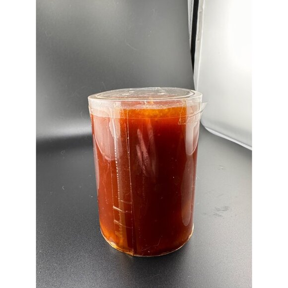 Chesapeake Bay Caramel Pecan NOS NWT hand poured pillar candle 4x3 RARE Vtg - Picture 4 of 6